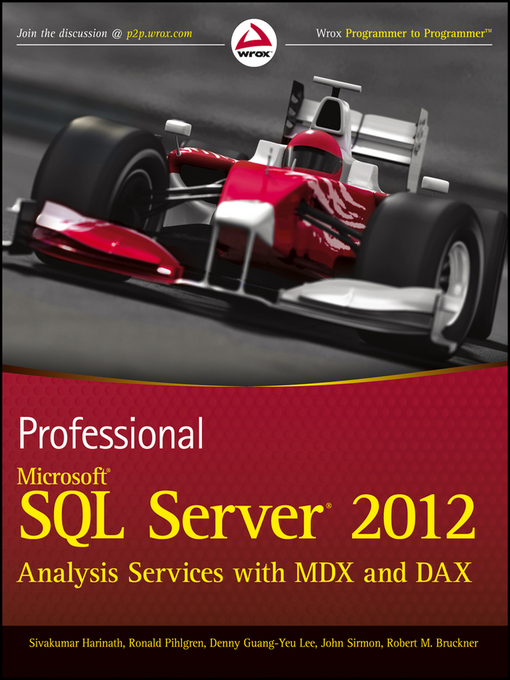 Title details for Professional Microsoft SQL Server 2012 Analysis Services with MDX and DAX by Sivakumar Harinath - Available